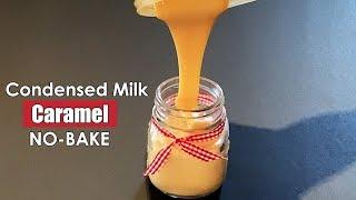 Homemade Caramel Condensed Milk NO-COOK | How to Make Caramel Flavored Condensed Milk