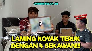 LAMING DECIDE UNTUK KELUAR DARI RUMAH 4SEKAWAN? SYAHMIE CONFUSE MANA SATU GAMBAR BEFORE ATAU AFTER!!