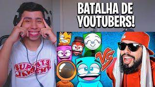 REACT Turma do Problems Vs. Mussa - Batalha de Youtubers