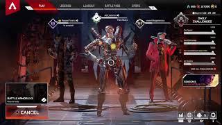 Apex Legends Loba in the background first look of the character.