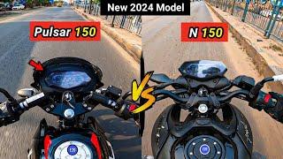 2024 Bajaj Pulsar 150 Twin Disc VS Pulsar N150 Detailed Comparison | Which one to BUY? | Pulsar150