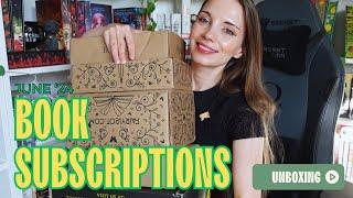 JUNE UNBOXING ('24): Special ed. by The Broken Binding & FairyLoot + monthly boxes