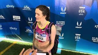 Kate Grace shows her wounds after epic 800m semifinal at 2024 Olympic Trials