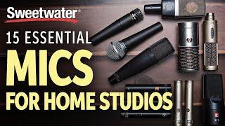 15 Essential Mics for Home Studios