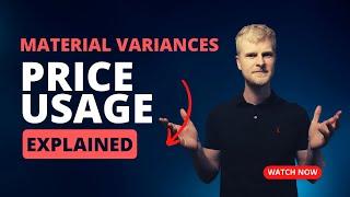 AAT Level 4 - Material Variances - Price and Usage Variances Explained