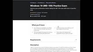 Exam MD-100 Windows 10: Practice Tests New Questions