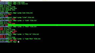 GREP Basics Part 1 Linux Shell Script Tutorial