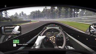 Senna's Lotus 98T POV LAP | Nordschleife | INSANE! 