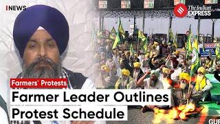 Farmer Leader Outlines Protest Schedule: Candle March, Conventions, and Meetings Planned