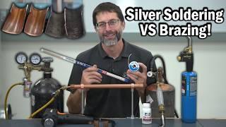 HVAC Silver Soldering vs Brazing vs Brazing While Flowing Nitrogen!