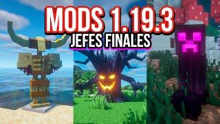 TOP 13 EPICOS MODS de ENEMIGOS y JEFES de MINECRAFT 1.19.2/1.19.3