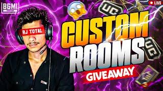 BGMI CUSTOM ROOM UC GIVEAWAY LIVE !! UC 360 RP CUSTOM ROOM #bgmilivecustomroom #bgmicustomroomlive