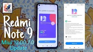 Xiaomi Redmi Note 9 Miui 12.0.7.0 Update 2021 | Redmi Note 9 in 2021