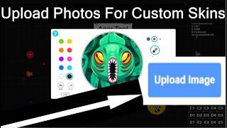 How To Get ANY SKIN - Upload Photo Custom Skin - Agar.io - PC