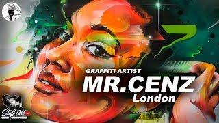 Graffiti Artist Mr CENZ (Graffiti artist from London)