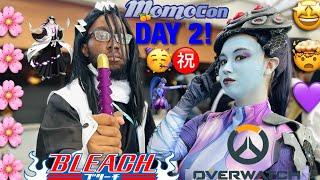 MomoCon 2024 VLOG Day 2㊗️BLEACH Cosplay Meetup,ANIME Rap Takeover & COSPLAY Contest|Anime Convention