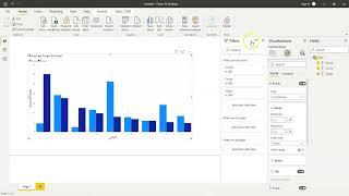 Sorting X axis and Fixing Missing numbers in X axis in Power BI