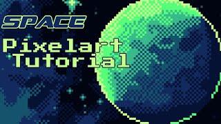 Step-By-Step Space Pixelart Tutorial for Beginners.