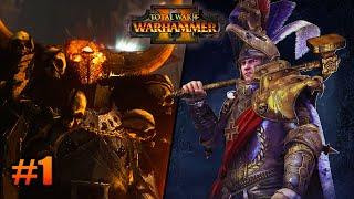 ИМПЕРИЯ НА ЛЕГЕНДАРНОЙ СЛОЖНОСТИ ► Total War: WARHAMMER 2 прохождение за империю #1