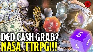 D&D's Dangerous New Cash Grab - NASA Releases a TTRPG?! - ANOTHER A.I. Art Scandal - Tabletop News