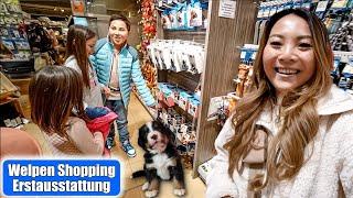 Welpen Shopping Haul  mit 4 Kindern! Erstausstattung für unser neues Familienmitglied! Mamiseelen