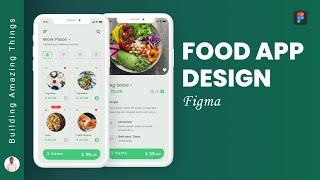 Food Ordering Mobile App Design in Figma (2020)