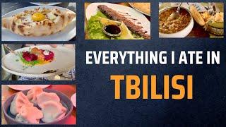 Everything i ate in Tbilisi| Georgia| Food to eat in Tbilisi| Travel Guide| Food Vlog