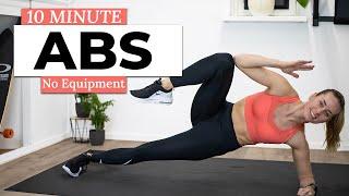 10 Minute Abs Workout [No Repeats, Abs and Core Strength]