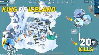 KING OF ICELAND 21 KILLS !! PUBG LITE NEW UPDATE FULL RUSH GAMEPLAY - PUBG LITE BGMI LITE