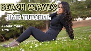 BEACH WAVES HAIR TUTORIAL