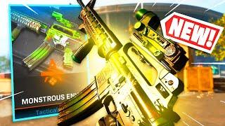 NEW "MONSTROUS ENVY" GREEN TRACER M16 IS INSANE! (TRACER PACK: BULLDOZER OPERATOR BUNDLE) - WARZONE