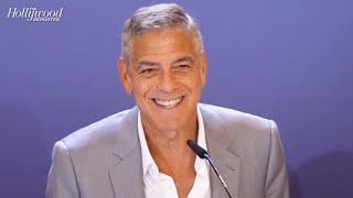 George Clooney Talks Cutting Tobacco on a Tobacco Farm & Working as an Actor | Venice Film Festival