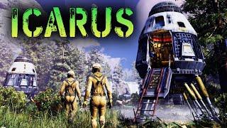 ICARUS РЕЛИЗ. ВЫЖИВАНИЕ НА ЧУЖОЙ ПЛАНЕТЕ - ПРОХОЖДЕНИЕ МИССИЙ В КООПЕ - СТРИМ #1