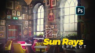 Sun Rays Effect in Photoshop - Realistic Light Rays Effect