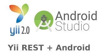 Android + yii2 first rest application