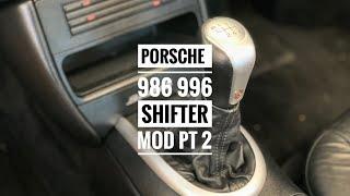 Porsche Boxster 986 or 911 996 Ben Auto Design Shifter Side Lever and Gyrhead Shift Improvement Kit