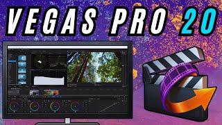 How To Install & Use Sony Vegas Pro 20 On PC/LAPTOP  Last Update + Tutorial  (2024)