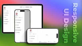 SwiftUI Responsive UI Design - Adaptive Layout - iOS 18