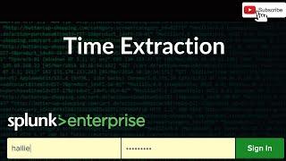 Splunk: Time Extraction