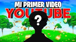 MI PRIMER VIDEO DE YOUTUBE