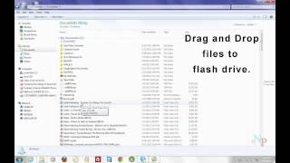 How to Copy Files to a USB Flash Drive