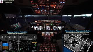 X-Plane 12: Norfolk (KORF) to Kennedy (KJFK) - Boeing 737 by Flightdeck Solutions