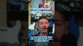 Fender and Bigsby early solid body guitar innovations #guitarsafari #podcast #ngd #comedyfilms