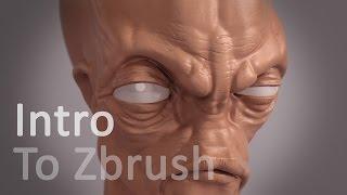 Zbrush Lesson : Intro to sculpting with Zbrush