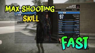 GTA 5 Online - How To Max Shooting Stats Quickly! (after character reset)