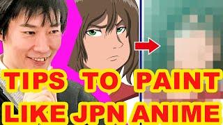 MANGA SENPAI [48] How to color like Japanese Anime | How to make manga by Japanese manga-ka