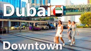 Dubai Downtown Complete City Walk 4K