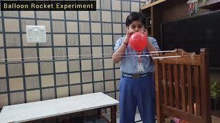 Balloon Rocket Experiment