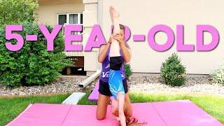 Teaching a 5 Year Old a Handstand in ONE Day!