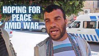 Palestinian Street Vendor Hopes for Peace Amid War | #palestinian #palestinians #bethlehem #israel